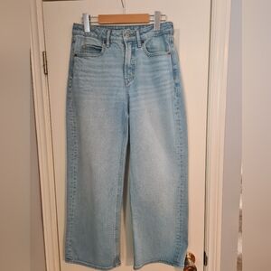 Old Navy Extra High Rise Sky-hi Wide Leg Size 2